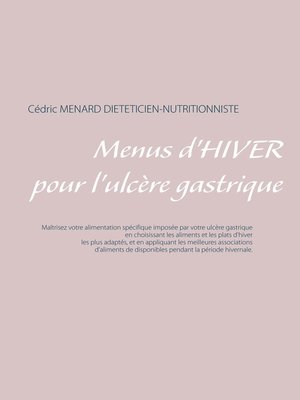 cover image of Menus d'hiver pour l'ulcère gastrique
